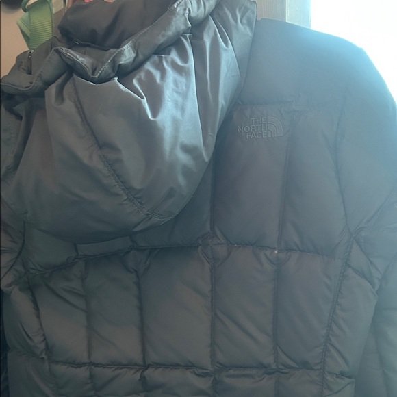 The North Face Charcoal Gray Puffer Coat - Picture 6 of 10